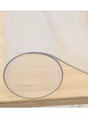 Transparent soft glass coffee table plastic glue table cloth table plastic pad pvc waterproof and oil-proof disposable Crystal Board