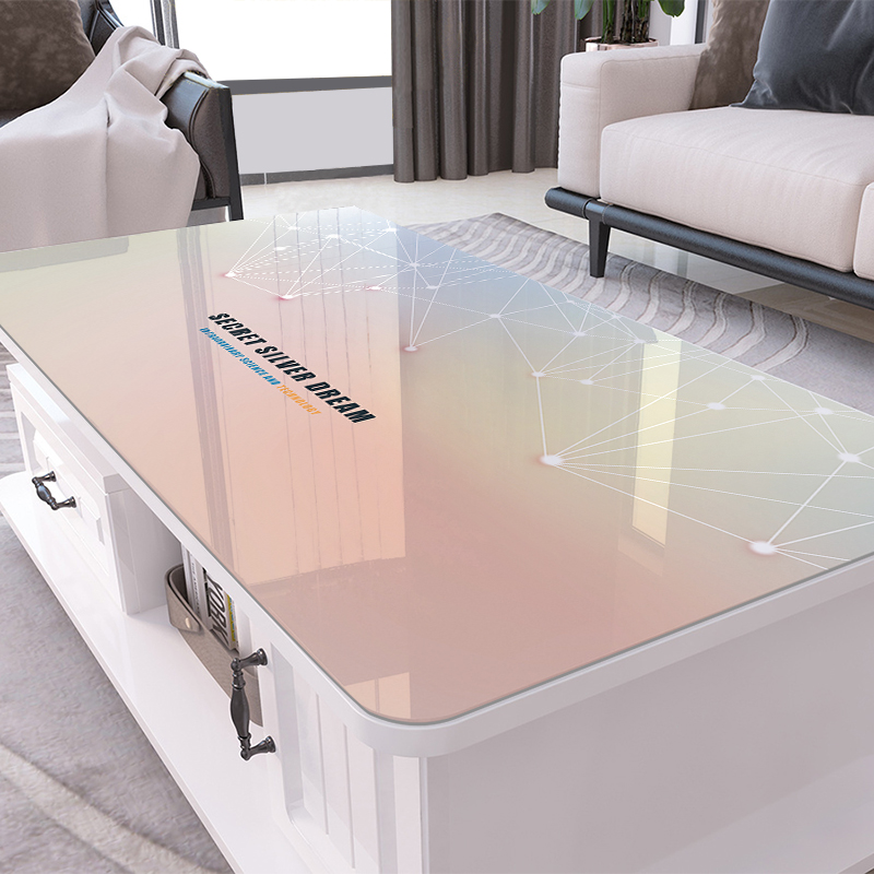 Waterproof oil-proof washout pvc opaque soft glass tea table net red table cushion light extravagant advanced sensuo white table cloth-Taobao