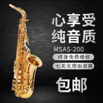 Mengsa musical instrument bE alto saxophone MSAS-200 handmade custom warranty
