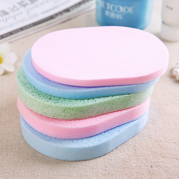 Cleaning Sponge Face Wash Sponge Facial Cleaning Puff Sponge Puff for Makeup Cleaning Facial Washing Cotton Makeup Remover Face Washing Puff