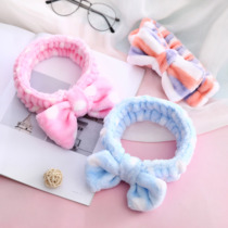 Face wash headband makeup headband Korean cute and fresh cat ears beauty headscarf facial mask hairband hairband