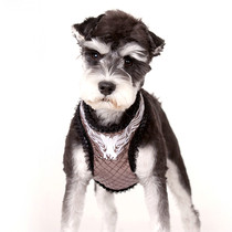 Small canine lace lace Lace Stretch Vest Style Chest Harness for dog dog Traction Rope Infighting Matchdog Special Dog Rope