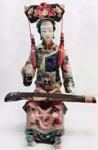 中国古美術/置物 【貴婦像，林偉東手製 ，精品】稀少品 中国古美術/置物 【貴婦像，林偉東手製 ，精品】稀少品 中国古美術