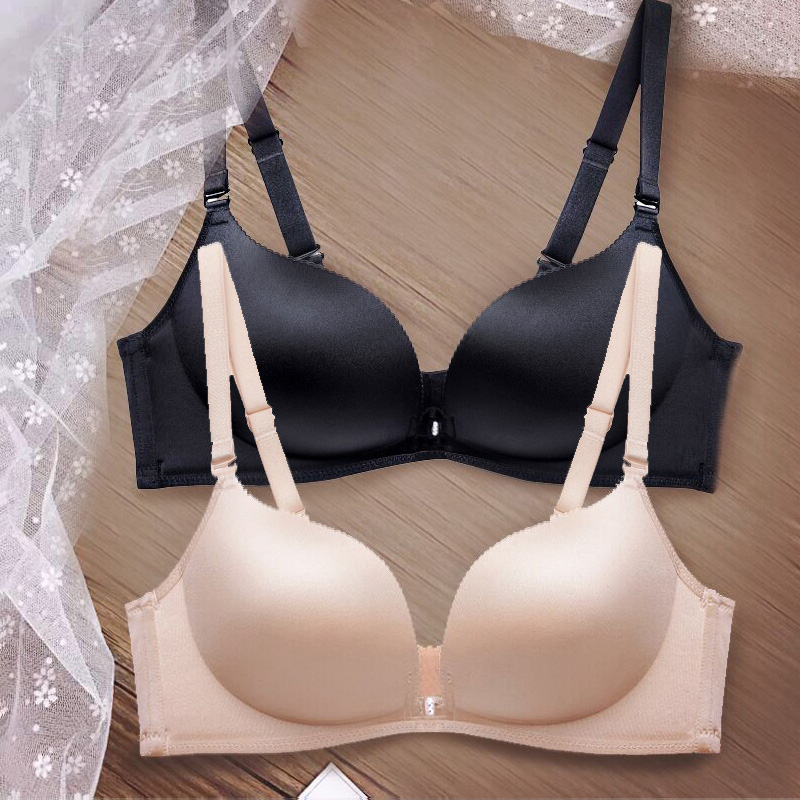 Manneffin No Marks Bra Sexy Little Breasts For Brands Lingerie Women Autumn Winter Thin with Beauty Back No Steel Ring Bra