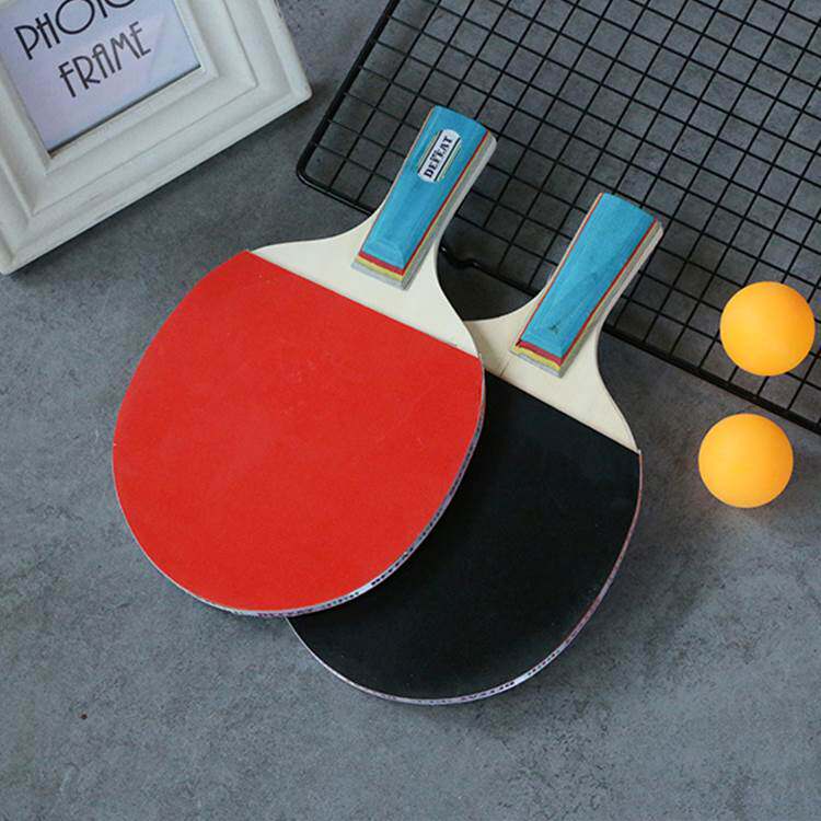 Ping-pong racket small small children kindergarten 3-12 years old primary school toy double-sided baby 2 only straight shot 4