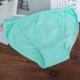 Đồ lót cotton đơn giản Nhật Bản với một lá thư gợi cảm cotton nữ đồ lót mỏng thắt lưng thấp tam giác thong