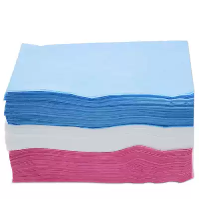Leave-in bed sheet White blue massage travel non-woven bed sheet Beauty salon sterile bed sheet thickened 80 pieces