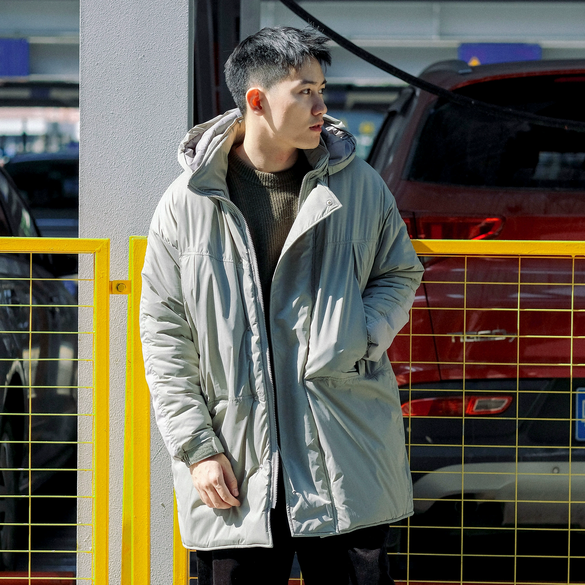 TBALLER 2019 new monster parka US Army L7 áo khoác cotton nam dài phiên bản quân đội dày dặn thương hiệu thủy triều - Bông