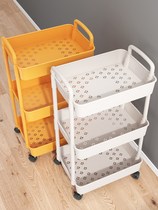 Trolley kitchen rackvegetable basket toilet storage rack