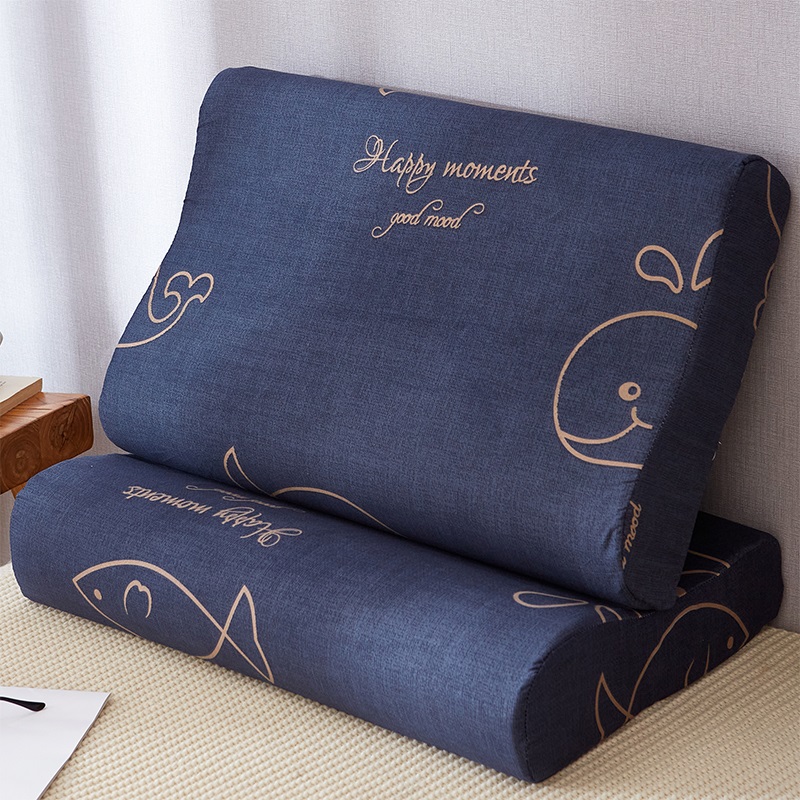 Children's whole head single 40x60x40 pair pack 2 latex pillowcase memory rubber pillowcase single 50x30