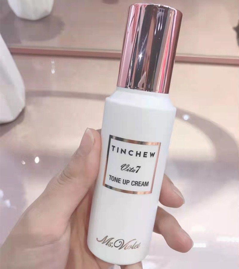 South Korea TINCHEW Flower Union beauty cream Vihim lacquered super-water-powered, skin-in-the-skin makeup face cream Lazy Man Cream
