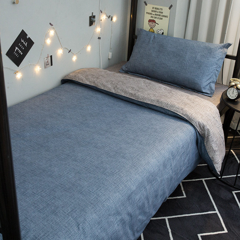 Online red bed sheet student dorm single man suited four suite bed in three suite bedding bedding