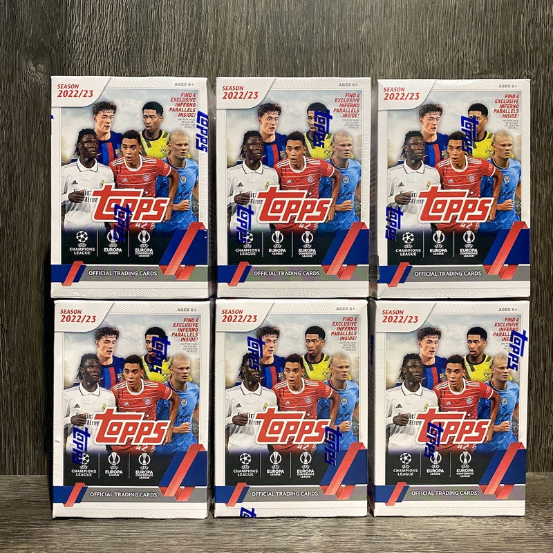 2022-23 Topps Football Star Cards Ucc Champions League Grenade Box Competitions