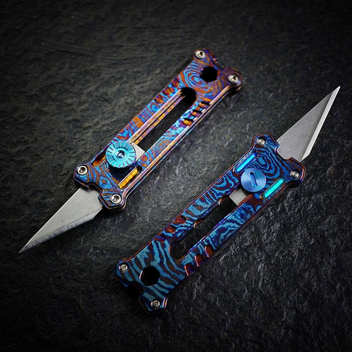 CooYoo Крутые друзья M2 Титан Дамаск Лаурус Мики EDC Tool EDC Tool