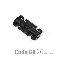 G6 (1 упаковка) Отверстие 25+25мм