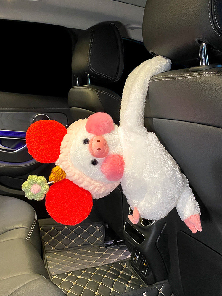 Car tissue box car with drawer box creative net red car tissue wrapper hanging cute card car hanging bag