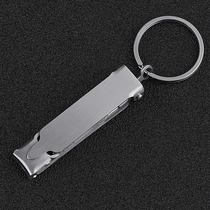 Nail clipper Stainless steel ultra-thin folding nail clipper portable household nail clipper male cute creative buckle keychain