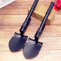Shovel bing gong chan shovel digging multifunctional outdoor folding military fishing spade jun ban car shovel small