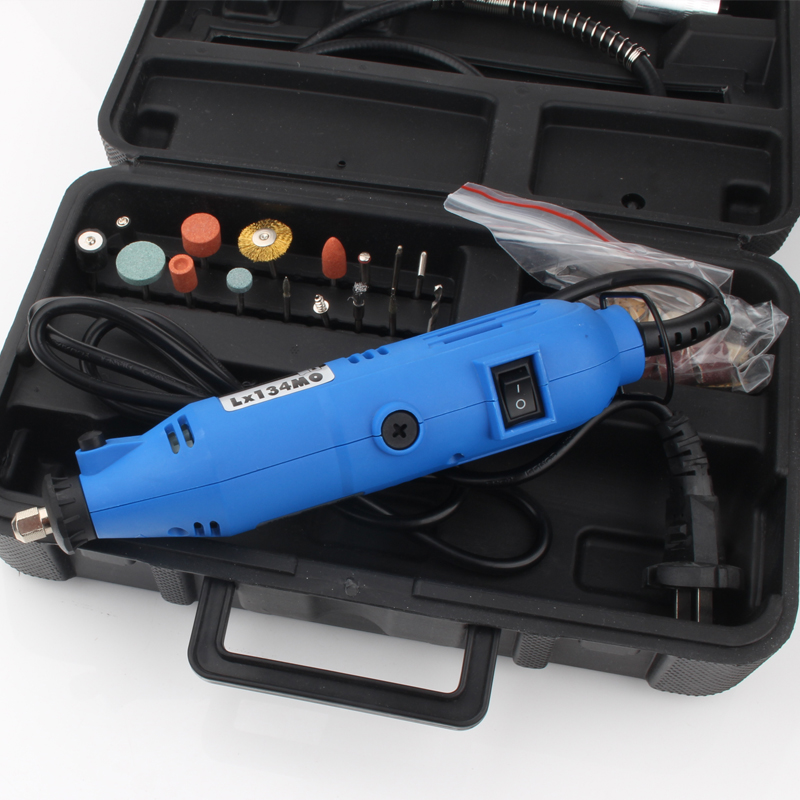 Electric grinder mini miniature Wenwan wood carving jade beeswax polishing polishing carving electric cutting tool small electric drill