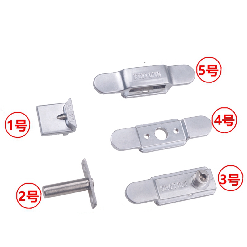 KINLONG firmness doors and windows Five gold accessories Broken Bridge Aluminum Doors And Windows Lock Point Lock Windows Hyperconnected Pieces Etag Two-point Lock