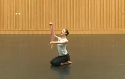 Ассоциация танцоров Китая тестирование марли -шарф -шарф девять -уровни танцевальной танцевальной танце