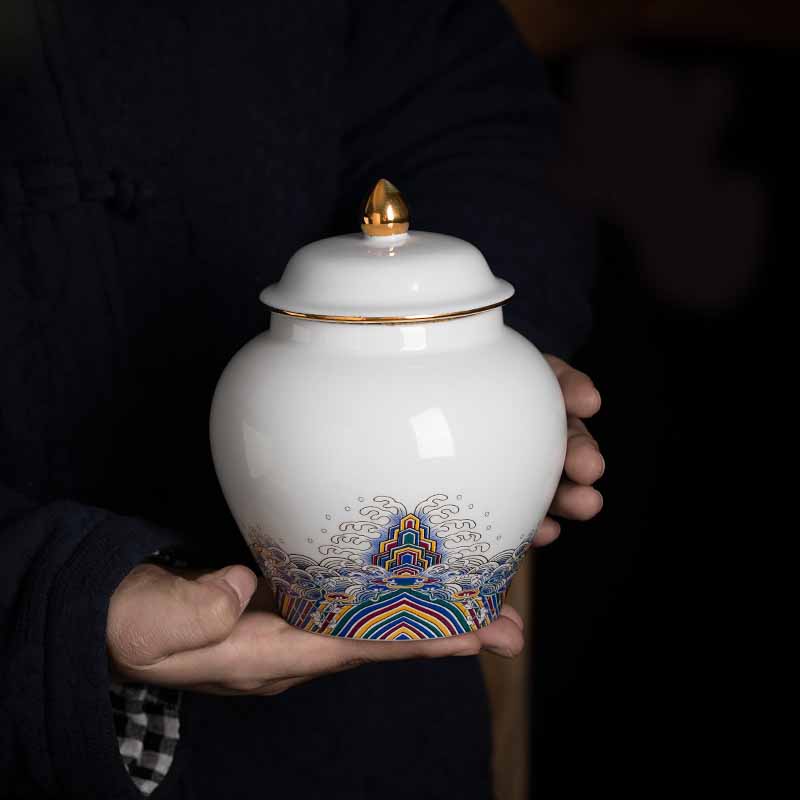 The creator general archaize of tea ware jingdezhen ceramic tea pot seal two pu 'er tea two red POTS