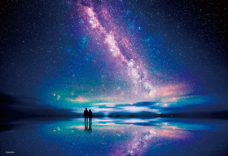现货日本beverly进口拼图风景浩瀚星空下的乌尤尼盐湖1000片 现货日本beverly进口拼图风景浩瀚星空下的乌尤尼盐湖1000片