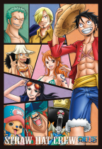 Spot Japan Ensky imported puzzle One Piece straw hat Pirates Transparent (300 pieces)