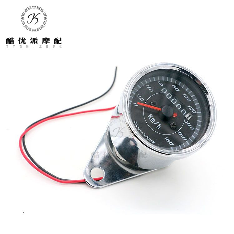 Xe máy GN125 Jialing sửa đổi km bảng Công cụ retro sửa đổi bảng mã sửa đổi mét mét đo đường dong ho xe wave