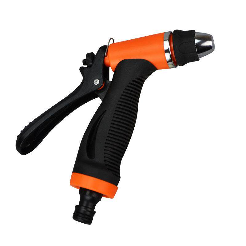 High-pressure water gun car wash nipple quick-connect connector car wash water gun metal water gun adjustable outlet spray