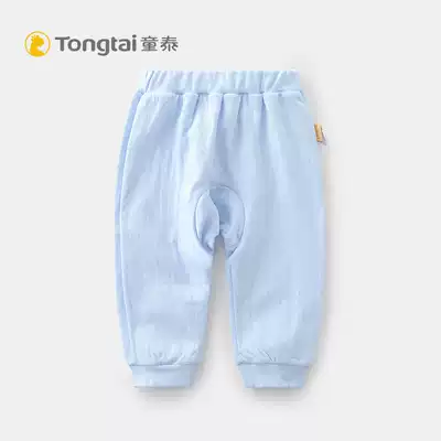 Tong Tai Chunqiu baby cotton underwear baby sanitary pants, boys and girls, home clothes, pajamas are broken and not returned