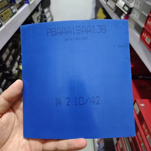 Специальная антирезиновая резина для настольного тенниса национальной сборной, серия Double Happiness National Madness Tianji, неорганическая синяя губчатая резина