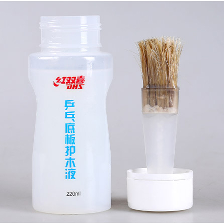 Red Double Hi Bottom Board Wood Protector Professional Wood Protector Table Tennis Racket Protection Liquid 220ML Anti-Drawing