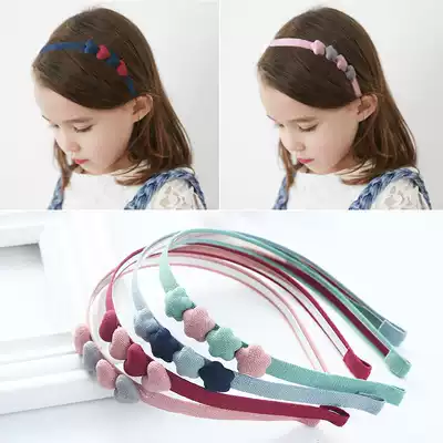 Korean cute children's non-slip hair hoop girl girl girl hair band Princess pressure headband female hair accessories