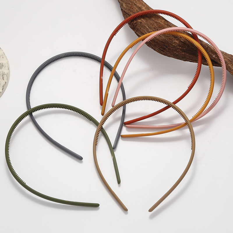 South Korean minimalist frosted hair stirrup Feminine Sweet press hair clip Clip Korean Style Super Fairy Short Hair Thin Hair Bale Hair Dressing