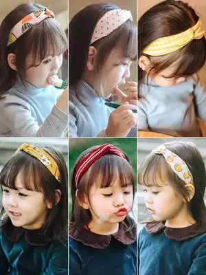 Children's hair band Korean hair accessories Girls cute baby hair hoop baby headgear little girl Chao girl princess hair hoop girl
