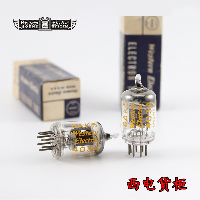 Western Electric JW 6AK5 真空管ペア（WE403B同等） Electric Western