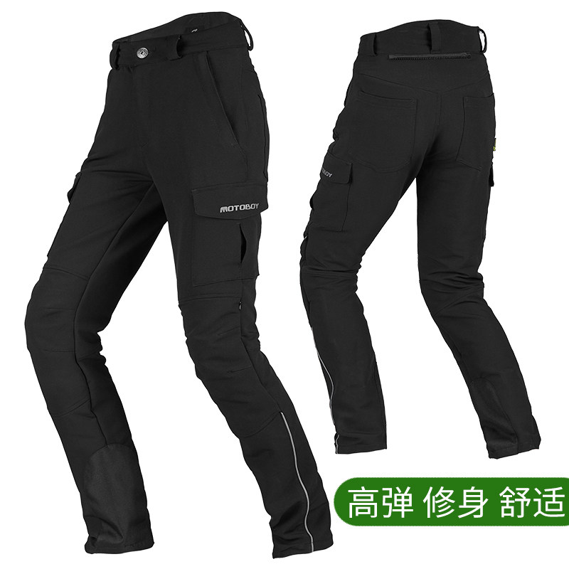 motoboy riding pants men's locomotive pants race car with high play casual anti-fall summer spring workout personality