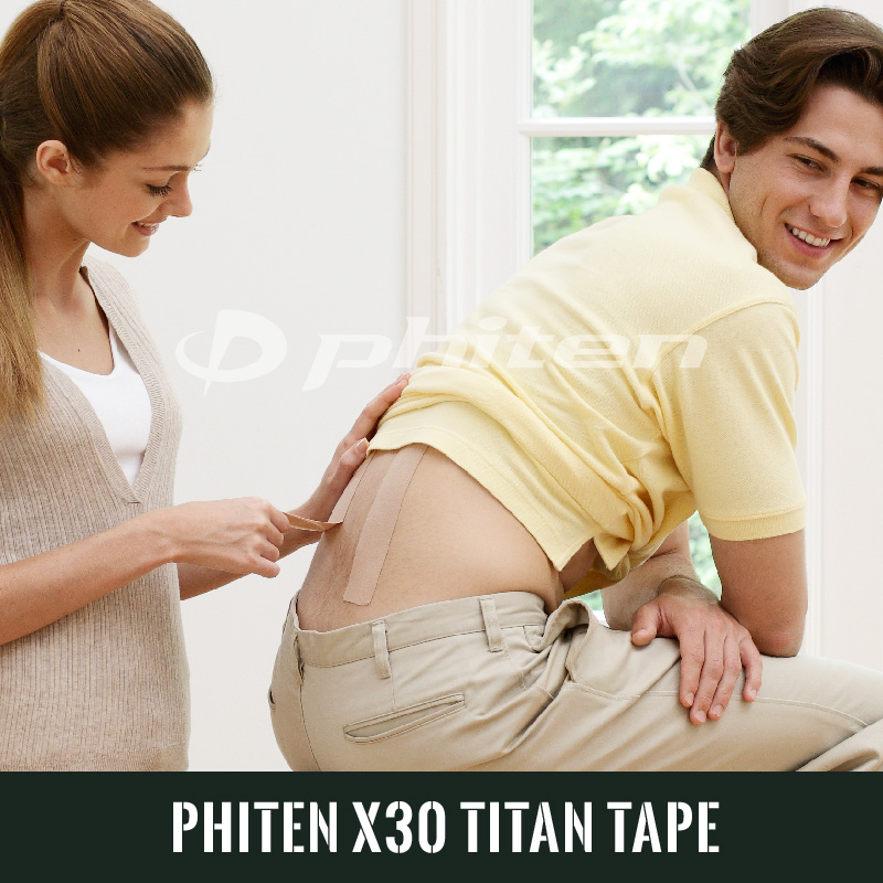 Phiten method vine Japanese muscle paste elastic adhesive tape bandage strain protection sports muscle paste