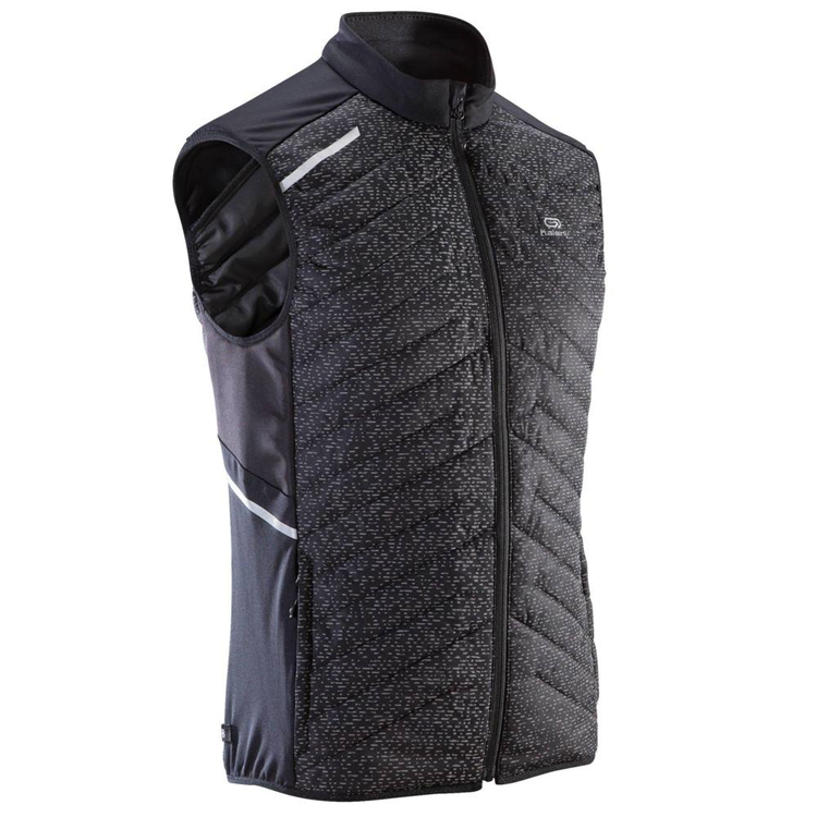 Decathlon KALENJI CHẠY WARM + Áo vest nam chạy bộ ấm áp áo thun thể thao nam