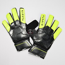 Decathlon F100 children and teenagers goalkeeper gloves sports goalkeeper gloves wear-resistant and non-slip