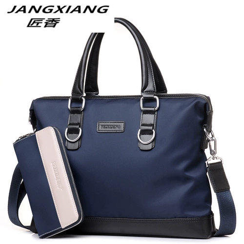 Мужская барсетка, сумка на одно плечо, тканевый ремешок для сумки для отдыха, ткань оксфорд, в корейском стиле