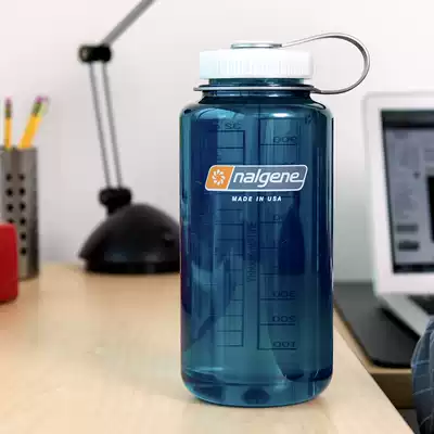 Nalgene music gene large capacity 1L portable sports water cup simple accompanying cup with lid safe and durable outdoor