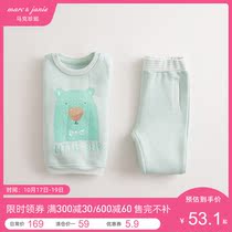 (Clearance) marcjanie Mark Jenny autumn childrens clothing mens and womens baby sweater set 16219