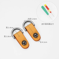 Черная оранжевая пара пистолетов (в комплекте шило + отвертка)