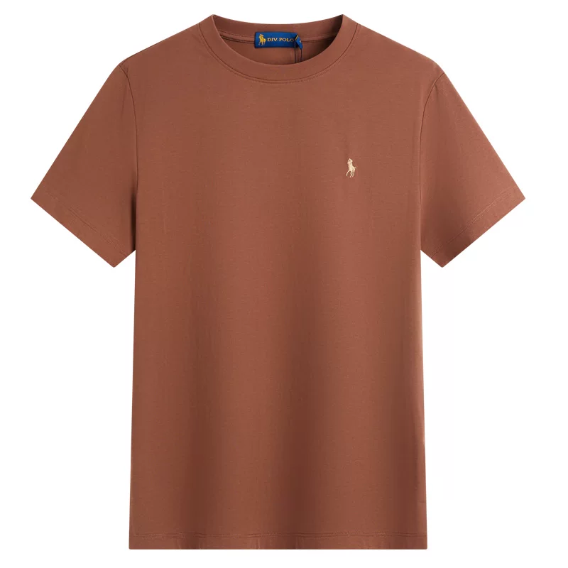 [Холодное ощущение/5A антибактериально] DIVPOLO Polo Ralph Lauren мужская футболка поло с короткими рукавами, лето 2026, новая повседневная футболка топ