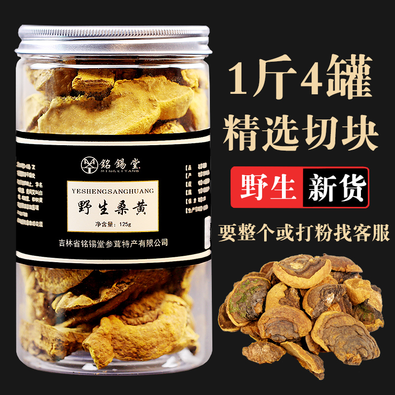 Wild mulberry yellow 500g Changbai mountain poplar mulberry yellow special grade mulberry yellow essence powder fungus Ganoderma lucidum tea 1 kg