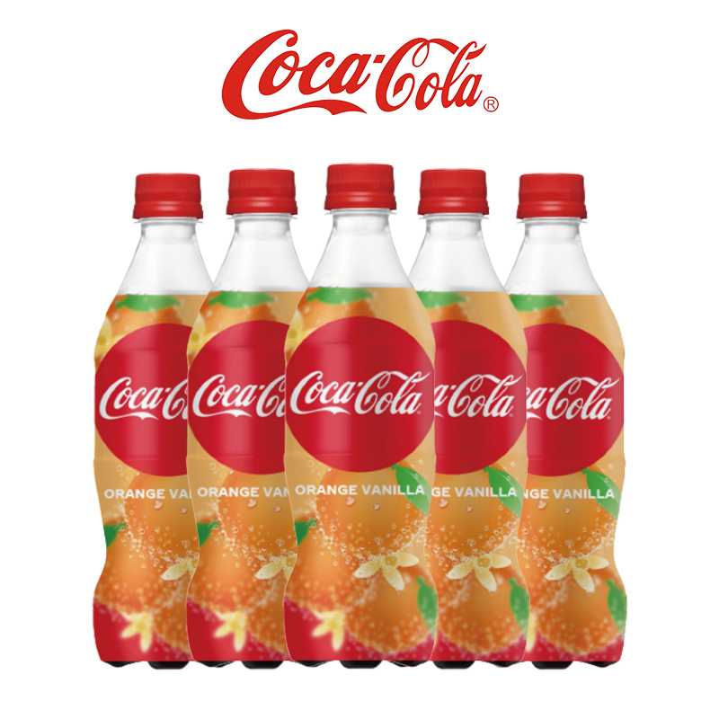 Купить Иморт из японии Coca Cola ваниль оранжевый вкус кола 500 мл * 6 ...