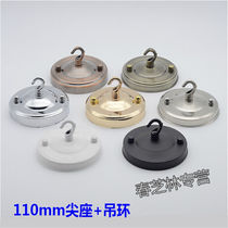 Household hardware hook ring adhesive hook lantern chandelier hanging board load ceiling plate base crystal light lighting fixture