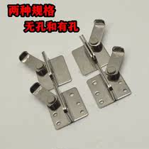 304 stainless steel latch pirate door lock door clasp door bolt iron door lock latch buckle with hole left